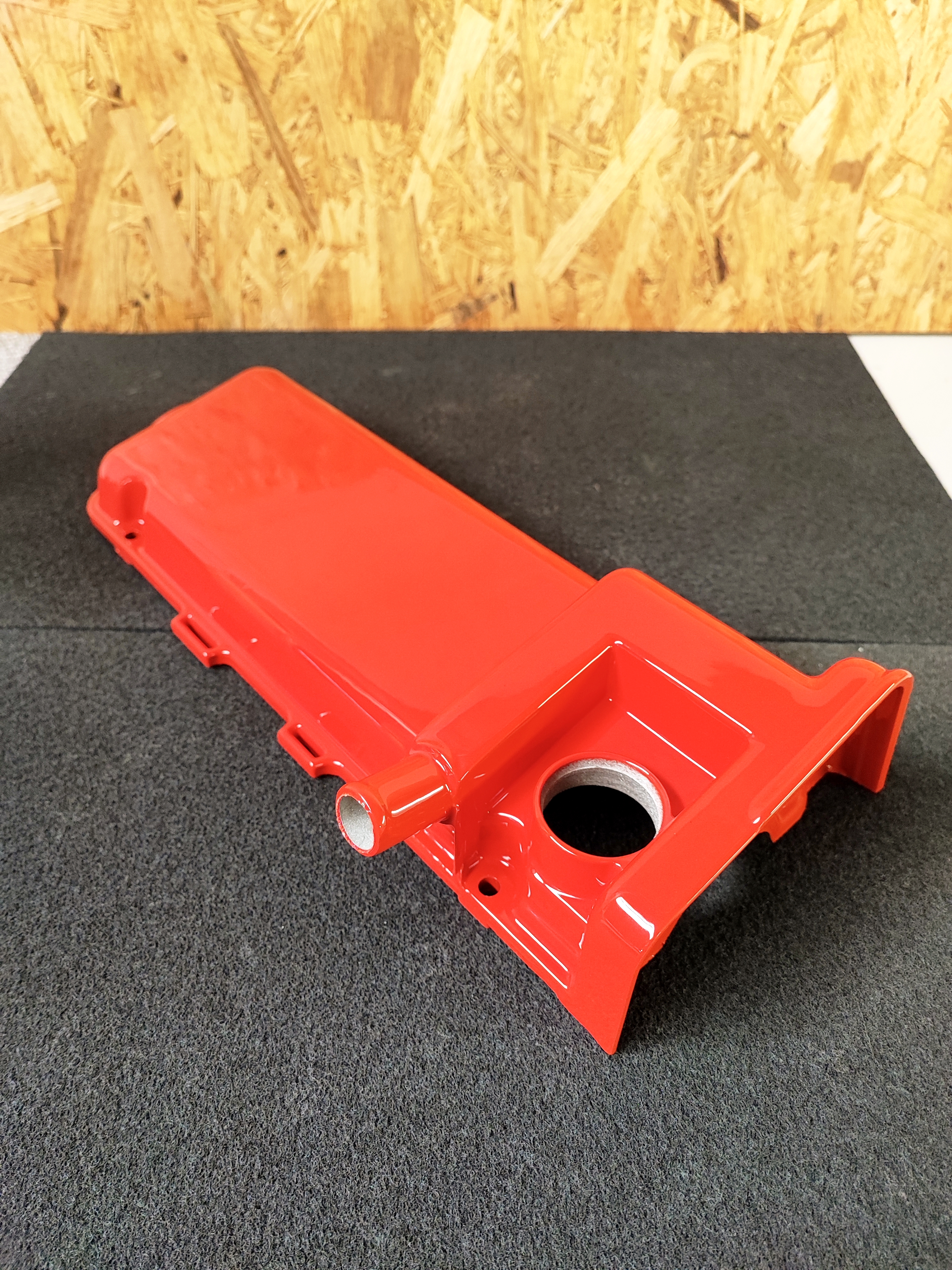 Cache culbuteur thermolaqué rouge - MC Restor Gard